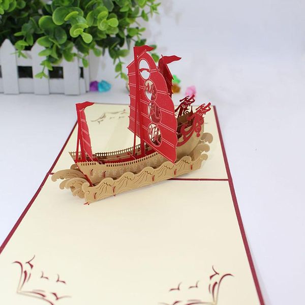greeting cards chinese yi fan feng shun boat everything is going smoothly sailing ship paper card postcard bussiness gifts
greeting cards chinese yi fan feng shun boat everything is going smoothly sailing ship paper card postcard bussiness gifts
