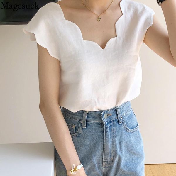 women's blouses & shirts 2021 summer fashion casual v-neck short sleeve white blouse chic wave design loose women shirt top
women's blouses & shirts 2021 summer fashion casual v-neck short sleeve white blouse chic wave design loose women shirt top