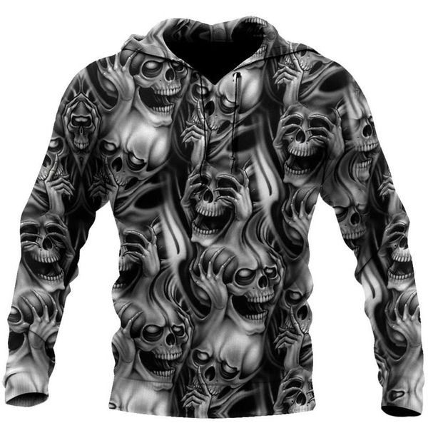 men's hoodies & sweatshirts three wise skulls art 3d print spring autumn fashion casual hoodie streetwear harajuku zip 5xl oversized, Black
men's hoodies & sweatshirts three wise skulls art 3d print spring autumn fashion casual hoodie streetwear harajuku zip 5xl oversized, Black