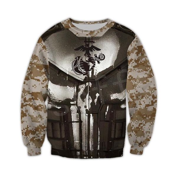 camouflage mens 3d printing hoodie visual impact party punk gothic round neck american sweater hoodie, Black
camouflage mens 3d printing hoodie visual impact party punk gothic round neck american sweater hoodie, Black