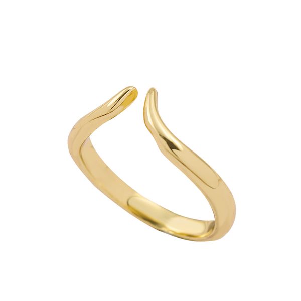 minimalist gold metal stackable open rings for women elegant geometric bone finger ring female party wedding jewelry, Silver
minimalist gold metal stackable open rings for women elegant geometric bone finger ring female party wedding jewelry, Silver