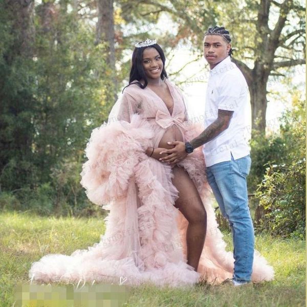 fashion sweet blush pink see thru long party dresses with puff full sleeves prom gowns ruffles tiered pregnant woman robe casual, Black;gray
fashion sweet blush pink see thru long party dresses with puff full sleeves prom gowns ruffles tiered pregnant woman robe casual, Black;gray