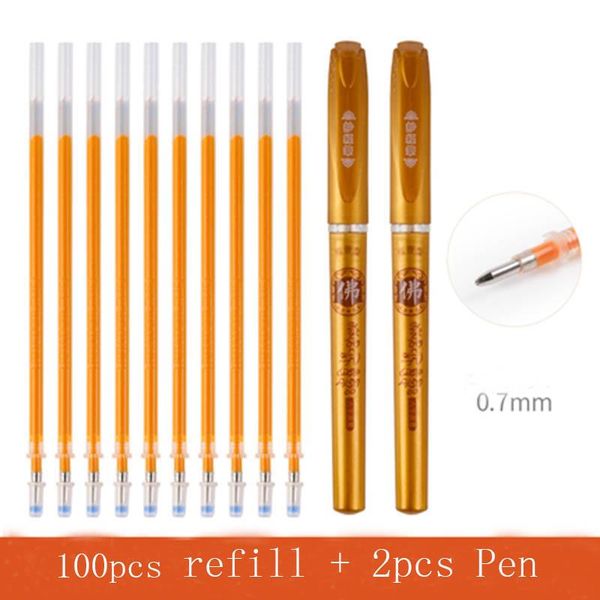 refills ruixiang 100pc golden color sandalwood smell gelpen refill 0.7mm 2 gold pen big volum buddhan writing instead gel, Black;red
refills ruixiang 100pc golden color sandalwood smell gelpen refill 0.7mm 2 gold pen big volum buddhan writing instead gel, Black;red