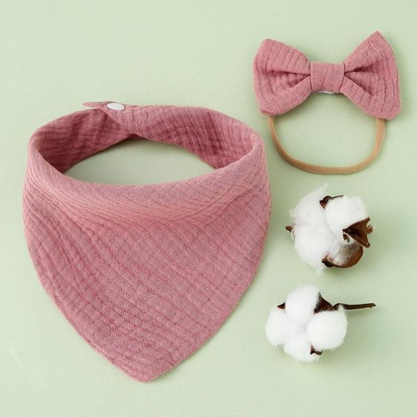 bibs & burp cloths q81a 2 pcs baby girls elastic bow headband saliva towel set solid color hair band bib
bibs & burp cloths q81a 2 pcs baby girls elastic bow headband saliva towel set solid color hair band bib