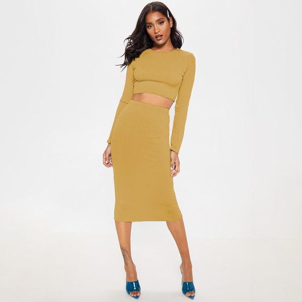 two piece dress casual slim fit knitted long sleeve sweater midi skirt women set elegant party club tracksuit famale vintage outfits sets, White
two piece dress casual slim fit knitted long sleeve sweater midi skirt women set elegant party club tracksuit famale vintage outfits sets, White