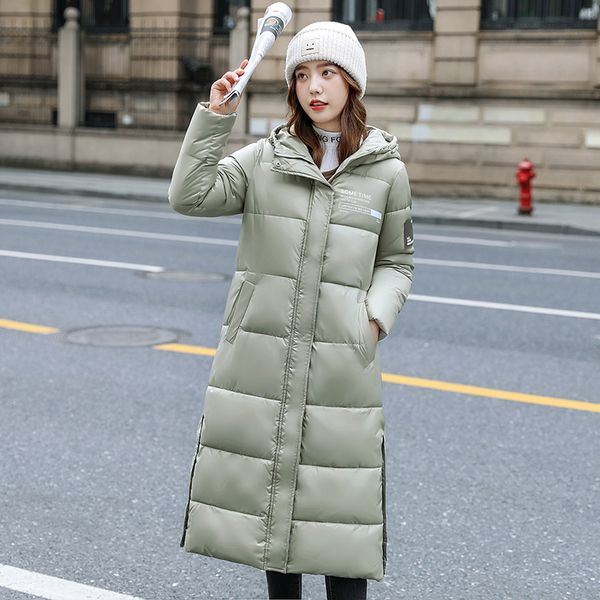new coat women loose parkas winter jacket thick winter coat women long sleeve oversized coat padded outerwear, Black 
new coat women loose parkas winter jacket thick winter coat women long sleeve oversized coat padded outerwear, Black