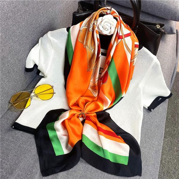 fashion summer silk scarf women scarves for hair neck cover female kerchief bandana hijab bufanda de seda foulard carre femmes, Blue;gray
fashion summer silk scarf women scarves for hair neck cover female kerchief bandana hijab bufanda de seda foulard carre femmes, Blue;gray
