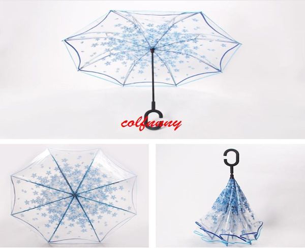 umbrellas 20pcs/lot transparent reverse umbrella double layer cherry blossoms inverted rain women c-handle windproof f052909
umbrellas 20pcs/lot transparent reverse umbrella double layer cherry blossoms inverted rain women c-handle windproof f052909