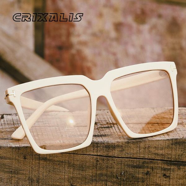 sunglasses crixalis luxury women 2021 fashoin square oversize decorative sun glasses ladies men uv400 anti glare zonnebril heren, White;black
sunglasses crixalis luxury women 2021 fashoin square oversize decorative sun glasses ladies men uv400 anti glare zonnebril heren, White;black