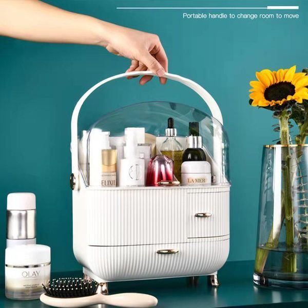 cosmetic bags & cases bathroom dustproof cabinet deskbeauty makeup organizer lipstick nail polish display rack drawer large case
cosmetic bags & cases bathroom dustproof cabinet deskbeauty makeup organizer lipstick nail polish display rack drawer large case