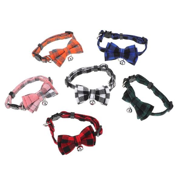 cat collars & leads 6pcs pet with bells bow tie supplies
cat collars & leads 6pcs pet with bells bow tie supplies
