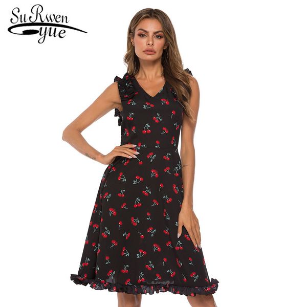 summer fashion women dress printed a-line lady knee wooden ear decoration open back women 3335 50 210521, Black;gray
summer fashion women dress printed a-line lady knee wooden ear decoration open back women 3335 50 210521, Black;gray