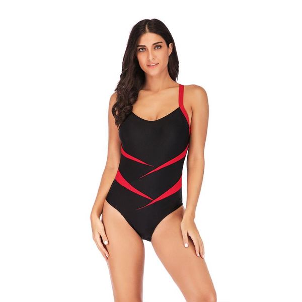 one-piece suits jamais vu women bikini crossed back slim style plus size striped swimwear bathing suit high quality
one-piece suits jamais vu women bikini crossed back slim style plus size striped swimwear bathing suit high quality