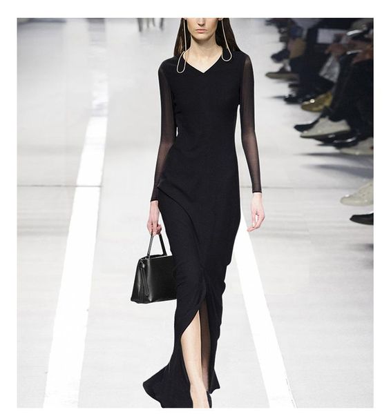 casual dresses see orange 2021 milian show black v neck dress women autumn mesh long sleeve christmas so8741, Black;gray
casual dresses see orange 2021 milian show black v neck dress women autumn mesh long sleeve christmas so8741, Black;gray