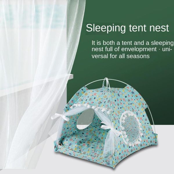 cat beds & furniture pet nest summer semi enclosed dog house double side cold pad and folding tent bed supplies
cat beds & furniture pet nest summer semi enclosed dog house double side cold pad and folding tent bed supplies
