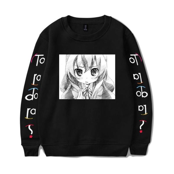 men's hoodies & sweatshirts print anime toradora round neck sweatshirt fashion pullover harajuku breathable loose unique o-neck cloth, Black
men's hoodies & sweatshirts print anime toradora round neck sweatshirt fashion pullover harajuku breathable loose unique o-neck cloth, Black