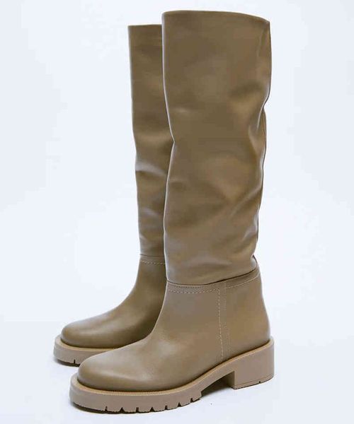 boots moonmeek- autumn and winter women's leather boots, knee high shoes with square heels, apricot black l49d
boots moonmeek- autumn and winter women's leather boots, knee high shoes with square heels, apricot black l49d