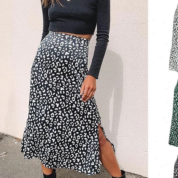 harajuku spring summer leopard women skirt print chiffon printing split wsl4104, Black
harajuku spring summer leopard women skirt print chiffon printing split wsl4104, Black