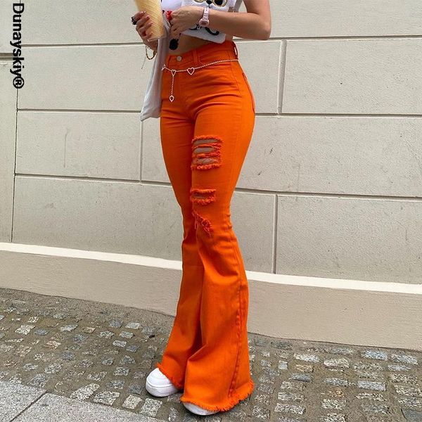 women's jeans 2021 holes ripped women casual high waist flared pants capris elegant straight denim trousers ladies y2k, Blue
women's jeans 2021 holes ripped women casual high waist flared pants capris elegant straight denim trousers ladies y2k, Blue