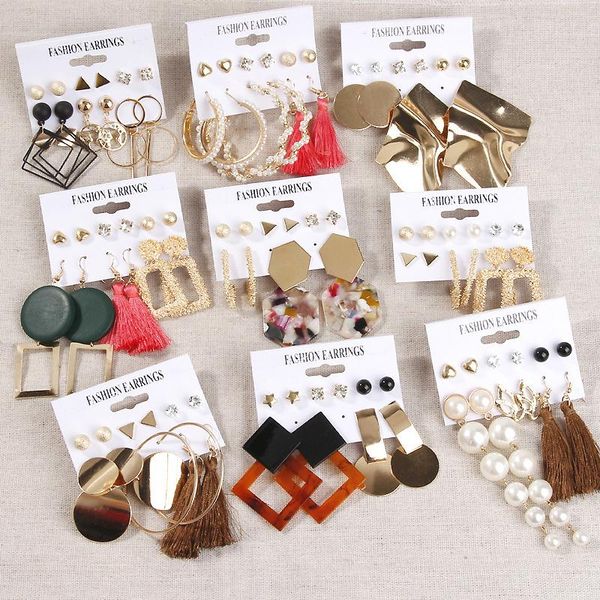dangle & chandelier fashion tassel earrings for women trendy big geometric metal acrylic hanging drop earring set female jewelry, Silver
dangle & chandelier fashion tassel earrings for women trendy big geometric metal acrylic hanging drop earring set female jewelry, Silver