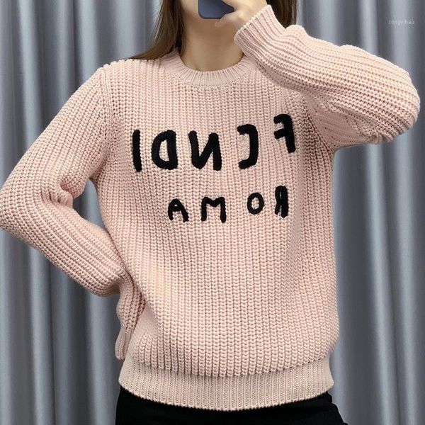 women's sweaters f family english letters three dimensional embroidery round neck leisure long sleeve thickened 2021 early spring t-shi, White;black 
women's sweaters f family english letters three dimensional embroidery round neck leisure long sleeve thickened 2021 early spring t-shi, White;black