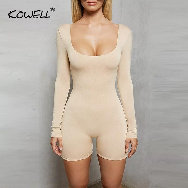 women's jumpsuits & rompers long sleeve bodycon rompres womens jumpsuit backless skinny short playsuit autumn winter casual body women, Black;white
women's jumpsuits & rompers long sleeve bodycon rompres womens jumpsuit backless skinny short playsuit autumn winter casual body women, Black;white