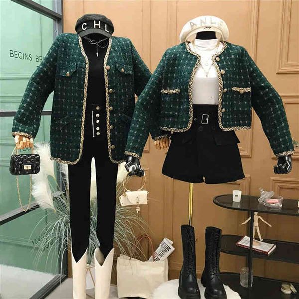 women's t-shirt vintage tweed plaid jacket, elegant female jacket with short buttons, retro long sleeve blouse, dark green spring jvdq, White
women's t-shirt vintage tweed plaid jacket, elegant female jacket with short buttons, retro long sleeve blouse, dark green spring jvdq, White
