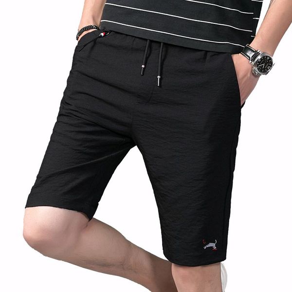 cotton shorts men summer breathable solid homme with side pockets elastic waist male short pants 4xl men's, White;black
cotton shorts men summer breathable solid homme with side pockets elastic waist male short pants 4xl men's, White;black