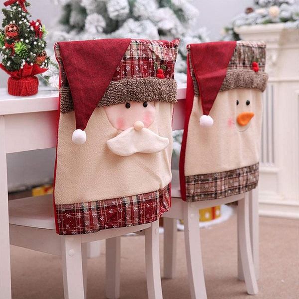 pcs christmas chair cover,snowflake plaid dinner cap covers ,for decor (santa claus+snowman )
pcs christmas chair cover,snowflake plaid dinner cap covers ,for decor (santa claus+snowman )