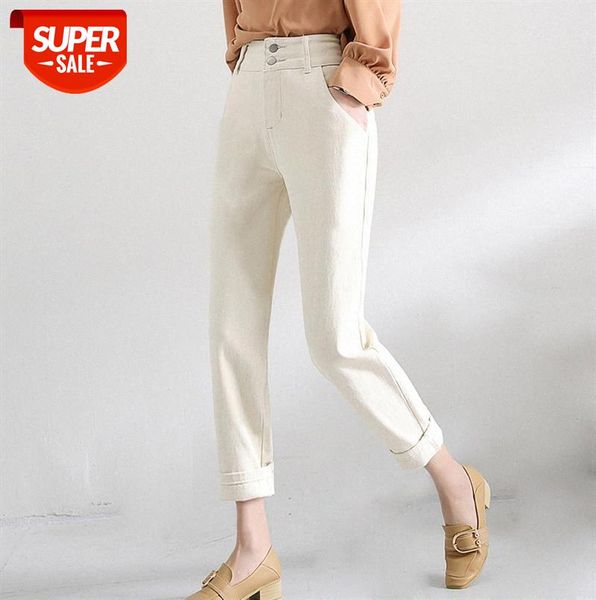 women's high-waist slim-fit loose light-colored jeans are thin and versatile nine-point straight-leg pants #xv84, Black;gray
women's high-waist slim-fit loose light-colored jeans are thin and versatile nine-point straight-leg pants #xv84, Black;gray