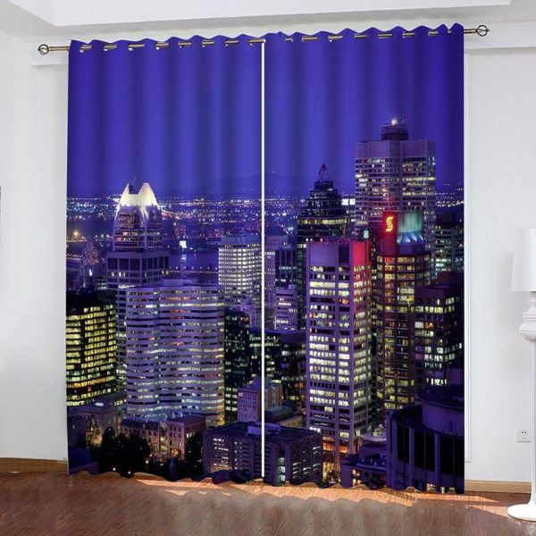 curtain & drapes customized size luxury blackout 3d window curtains for living room night city decoration
curtain & drapes customized size luxury blackout 3d window curtains for living room night city decoration