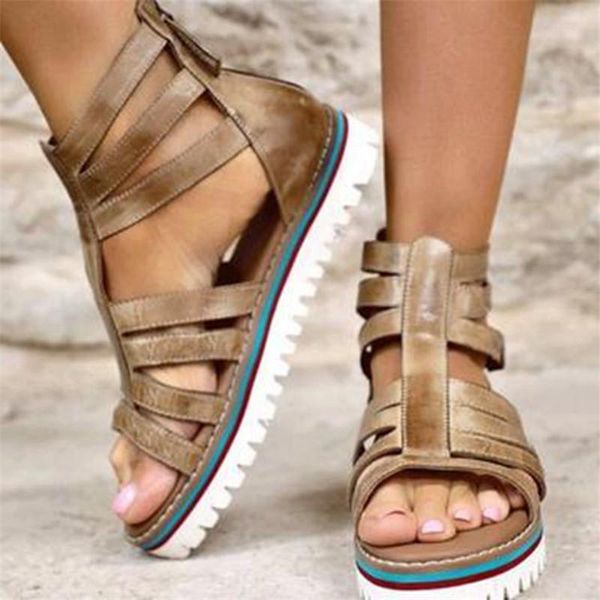 sandals wedge shoes women's high heel summer buckle leaky toe bag comfortable casual, Black
sandals wedge shoes women's high heel summer buckle leaky toe bag comfortable casual, Black
