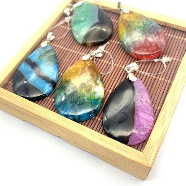 charms fashion natural stone pendant necklace color drop shape agate mineral jewelry seven chakra energy quartz crystal accessories, Bronze;silver
charms fashion natural stone pendant necklace color drop shape agate mineral jewelry seven chakra energy quartz crystal accessories, Bronze;silver