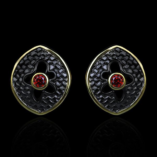 cizeva 1.6*1.3cm silver earrings for women red cz hollow stud earring retro sparkling wedding jewelry, Golden
cizeva 1.6*1.3cm silver earrings for women red cz hollow stud earring retro sparkling wedding jewelry, Golden