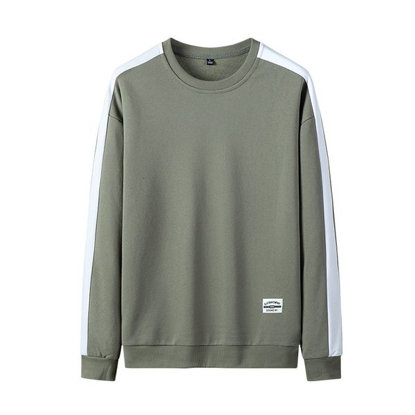 hoodies autumn and winter 2021 round neck color contrast loose men's sweater european size base shirt, Black
hoodies autumn and winter 2021 round neck color contrast loose men's sweater european size base shirt, Black