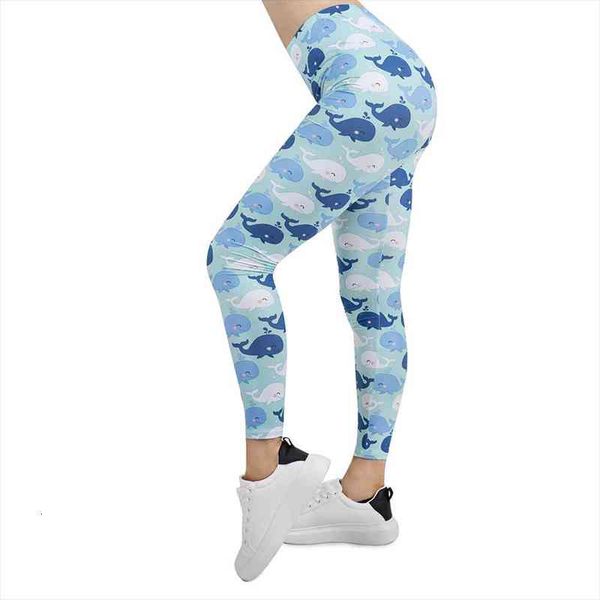 women legging happy whales printing leggins slim high elasticity legins fitness leggings female pants, Black
women legging happy whales printing leggins slim high elasticity legins fitness leggings female pants, Black