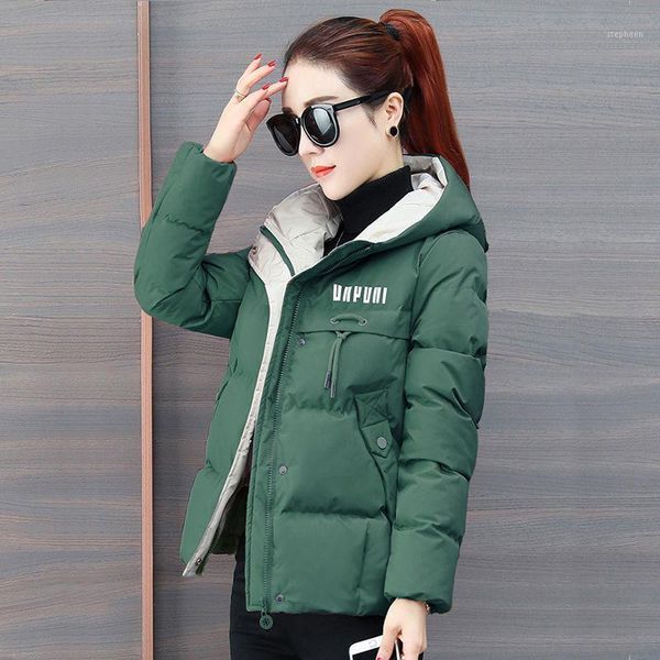 women's down & parkas zity 2021 winter jacket women hooded thick cotton padded parka female short coat slim warm outwear, Black
women's down & parkas zity 2021 winter jacket women hooded thick cotton padded parka female short coat slim warm outwear, Black