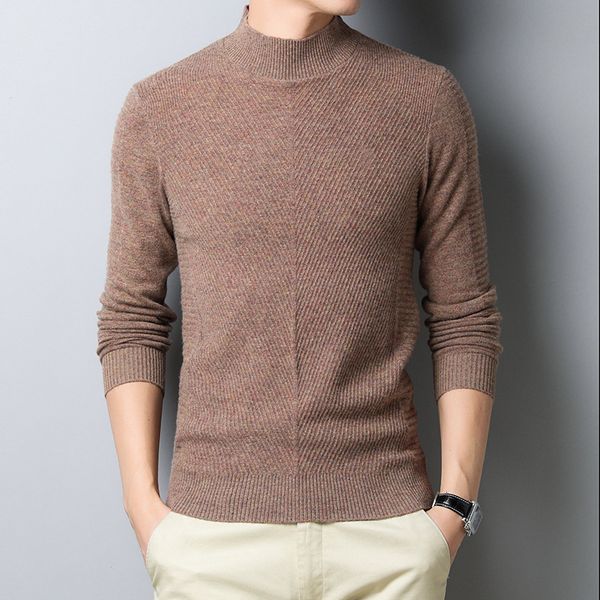 men's sweaters male autumn half high collar bottoming shirt korean version cultivation fashion pullover clothing lmir, White;black
men's sweaters male autumn half high collar bottoming shirt korean version cultivation fashion pullover clothing lmir, White;black