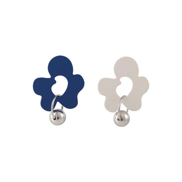stud fashion blue flower asymmetric geometric earrings for women girls spray paint metal party jewelry gifts, Golden;silver
stud fashion blue flower asymmetric geometric earrings for women girls spray paint metal party jewelry gifts, Golden;silver