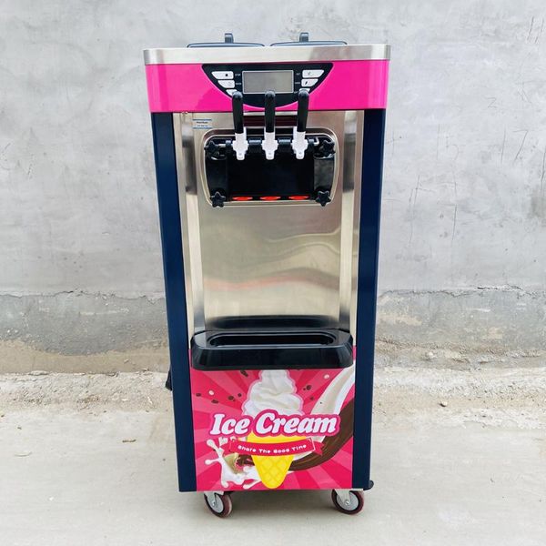 ice cream making machine stainless steel desksoft commercial three-head small cone 2100w
ice cream making machine stainless steel desksoft commercial three-head small cone 2100w