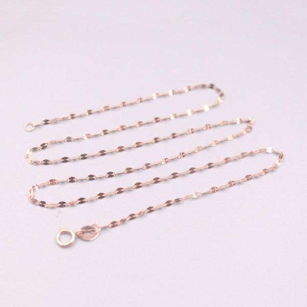 chains d pure 18kt rose gold lucky lip chain woman necklace 1-1.3g 16.5"l 1.7mmw fine jewelry, Silver
chains d pure 18kt rose gold lucky lip chain woman necklace 1-1.3g 16.5"l 1.7mmw fine jewelry, Silver