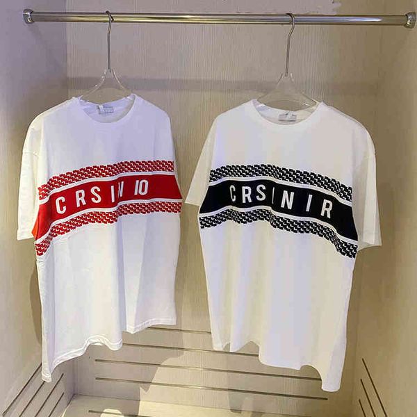 2022 factory wholesale new summer simple letter print round neck t-shirt women's loose and thin short sleeve d121584, White
2022 factory wholesale new summer simple letter print round neck t-shirt women's loose and thin short sleeve d121584, White