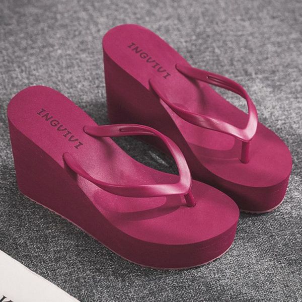 slippers summer women 2021 eva thick high heel wedge fashion beach flip flop causal platform female, Black
slippers summer women 2021 eva thick high heel wedge fashion beach flip flop causal platform female, Black