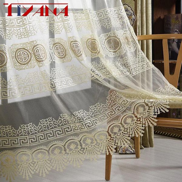 chinese luxury beige embroidered tulle curtains water-soluble lace screens for living room bedroom window treatments drapes #4 curtain &
chinese luxury beige embroidered tulle curtains water-soluble lace screens for living room bedroom window treatments drapes #4 curtain &