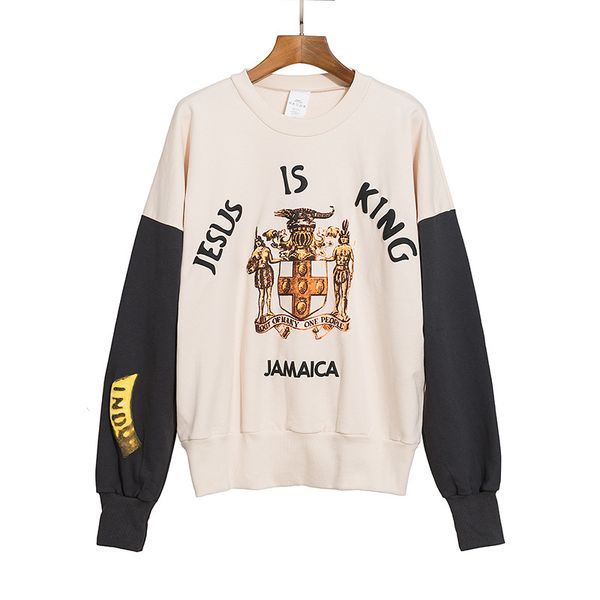 the fine fleece hoodies autumn and winter fashion kanye high street round neck sweater men's women's loose trend personality pullo, Black
the fine fleece hoodies autumn and winter fashion kanye high street round neck sweater men's women's loose trend personality pullo, Black