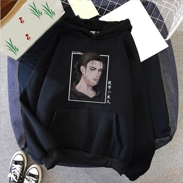 anime attack on titan hoodies kawaii eren yeager pullover cartoon shingeki no kyojin sweatshirt harajuku hip hop streetwear men's & sw, Black
anime attack on titan hoodies kawaii eren yeager pullover cartoon shingeki no kyojin sweatshirt harajuku hip hop streetwear men's & sw, Black