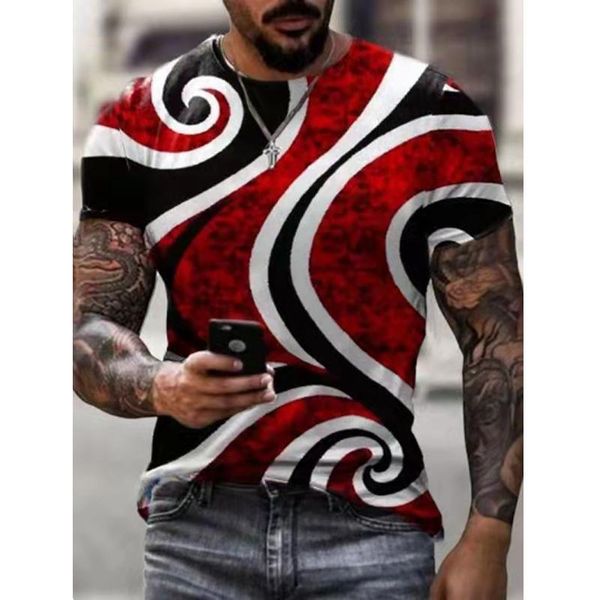 men's t-shirts fashion t short men streetwear o-neck sleeve tees colorful geometry male clothes casual oversized man t-shirt summer, White;black
men's t-shirts fashion t short men streetwear o-neck sleeve tees colorful geometry male clothes casual oversized man t-shirt summer, White;black