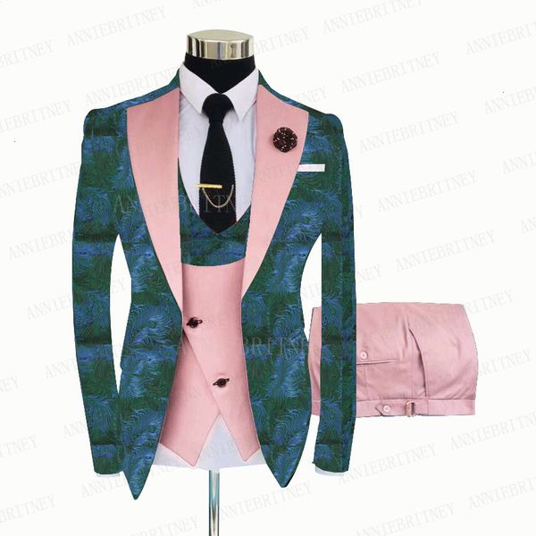 men's suits & blazers green floral printed suit men 3 pieces custom wedding groom tuxedo slim fit dinner blazer jacket l884, White;black
men's suits & blazers green floral printed suit men 3 pieces custom wedding groom tuxedo slim fit dinner blazer jacket l884, White;black