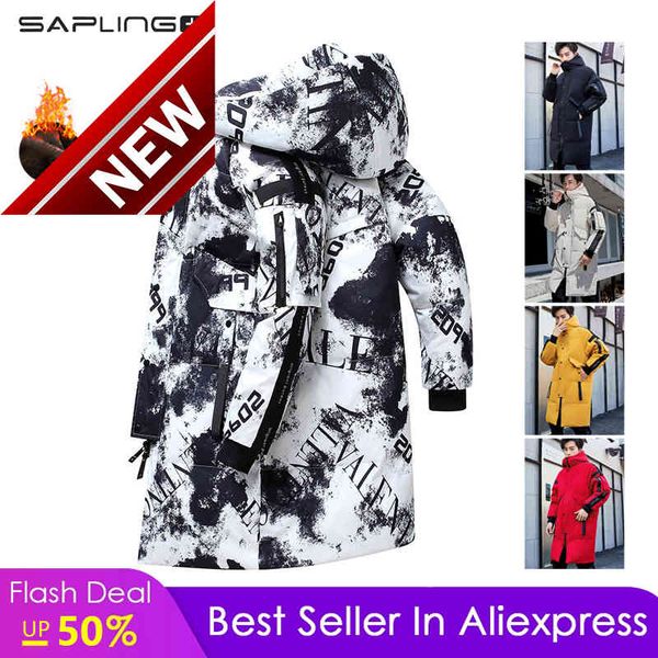 -30 degree down jackets men's winter hooded coat 2022 popular mid-length men parkas jacket korean fashion male clothing, Black
-30 degree down jackets men's winter hooded coat 2022 popular mid-length men parkas jacket korean fashion male clothing, Black