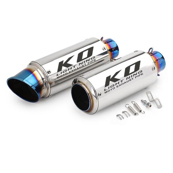 51/60mm universal motorcycle exhaust vent pipe with muffler 245/300mm stainless steel for system atv street bike
51/60mm universal motorcycle exhaust vent pipe with muffler 245/300mm stainless steel for system atv street bike